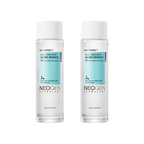 NEOGEN DERMALOGY Real Ferment Micro Collection - with Naturally Fermented ingredients (Rice) & Hyaluronic Acid for Hydrated, Brightened and Healthy skin