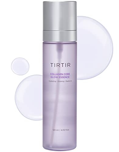 TIRTIR Collagen Core Glow Essence - for a Moisture Resilience, Skin Lifting & Firming, Glow Boosting, Dolphin Skin Expression 3.38 oz.fl (120ml)
