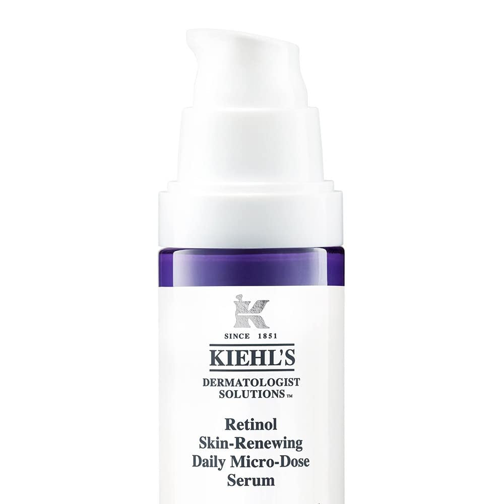 Kiehl'S Retinol Daily Micro-Dose Anti-Aging Serum, Potent Face Serum That Helps Reduce Wrinkles, Firms Skin and Evens Skin Tone, Youth Renewing and Hydrating Formula, Paraben Free - 1.7 Fl Oz