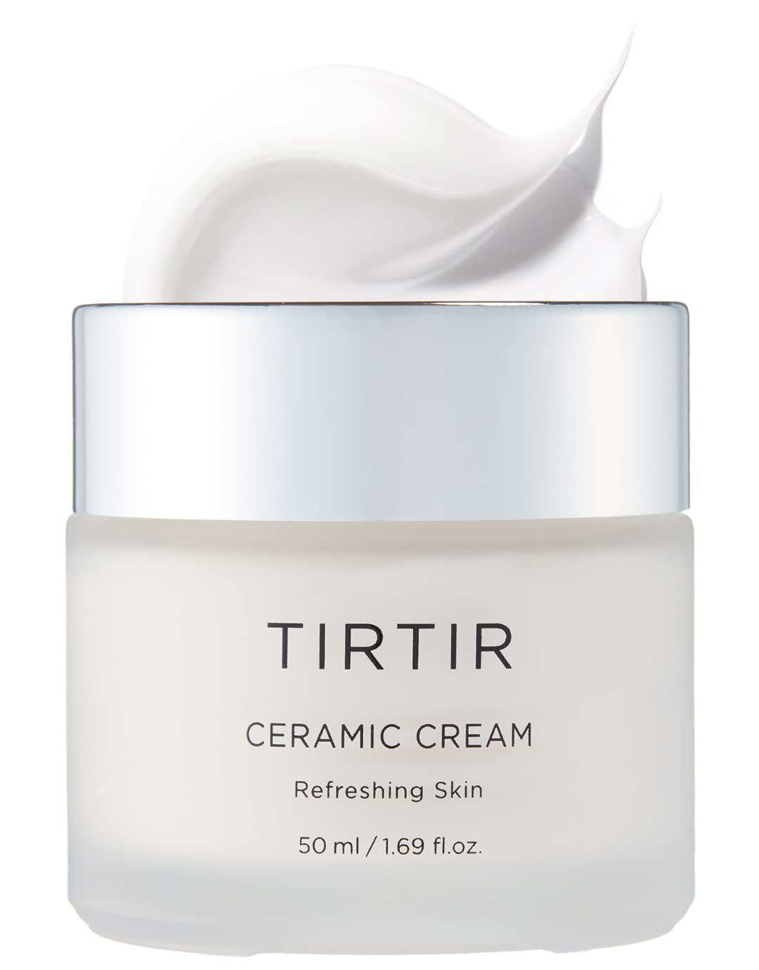 "Ultimate Hydration and Radiance: TIRTIR Natural Ceramide Cream Moisturizer with Shea Butter and Centella Asiatica Extract - Your Solution for Dry Skin (50ml / 1.69 fl.oz.)"