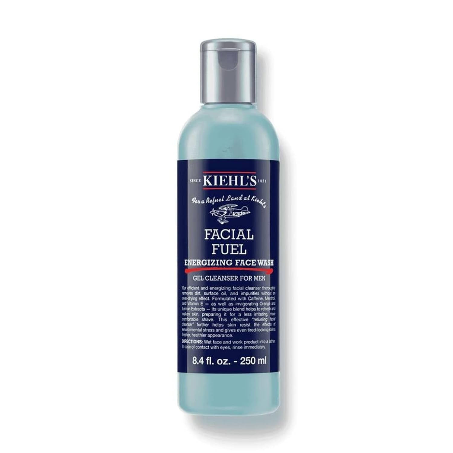 Quality Men'S Skin Product by Kiehl'S Facial Fuel Energizing Face Wash Gel Cleanser 250Ml/8.4Oz