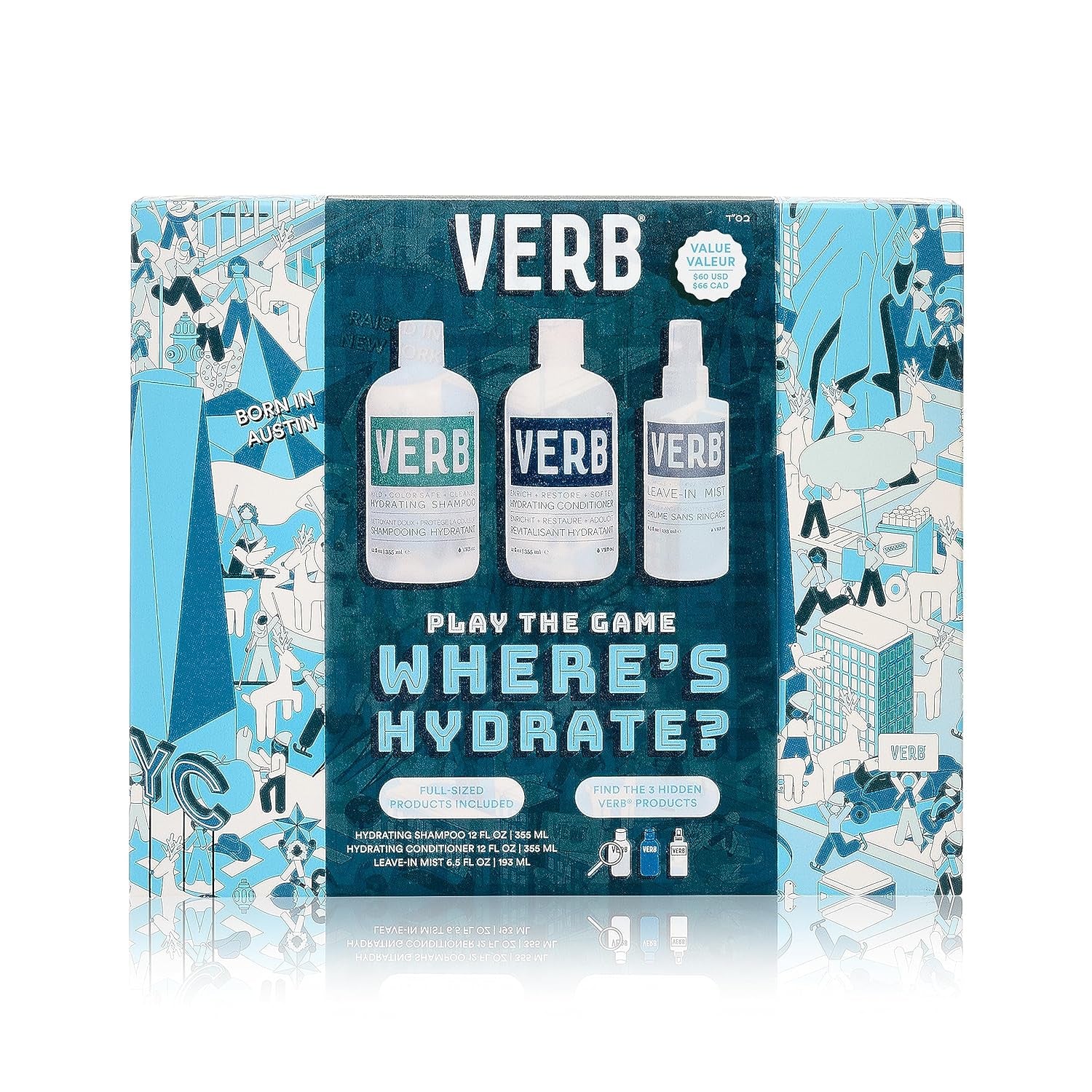 Verb Hydrating Shampoo & Conditioner Duo – Vegan Shampoo and Conditioner Set –Moisturizing Argan Oil Shampoo and Conditioner - No Harmful Sulfates